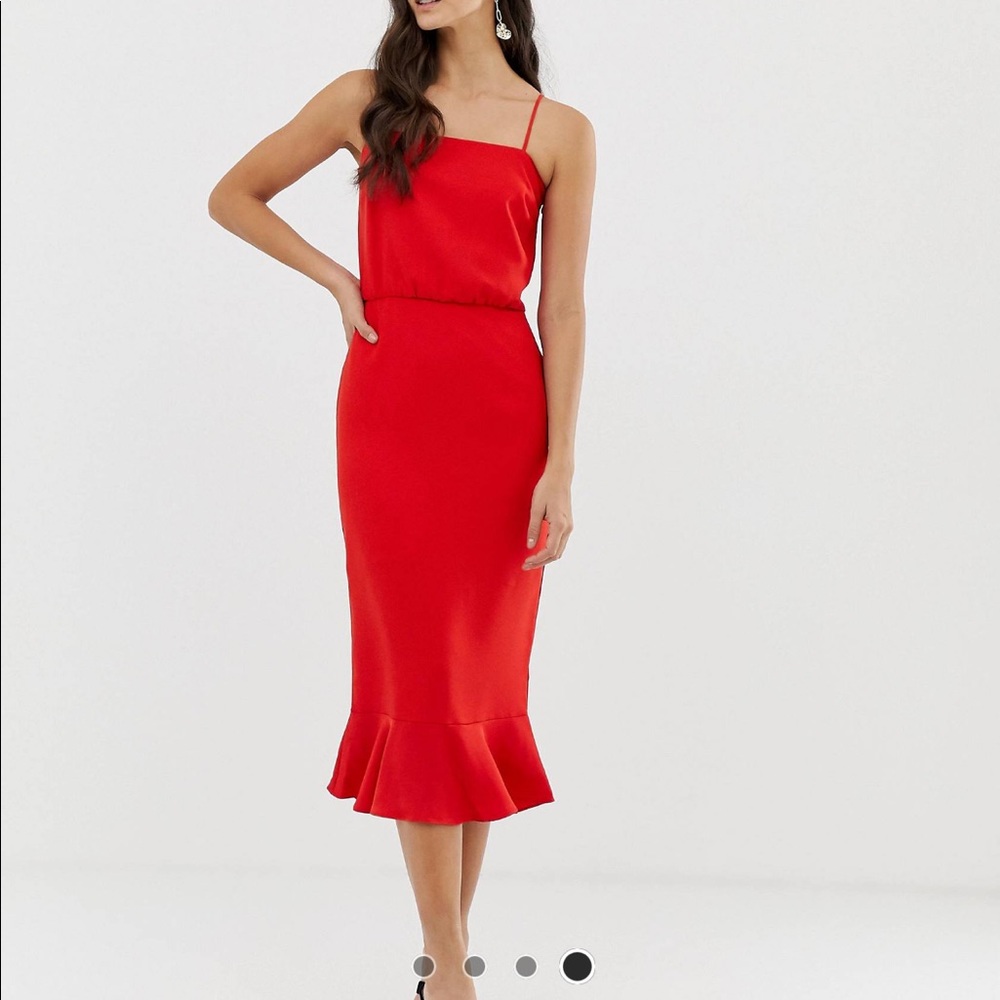 Oasis cami midi dress